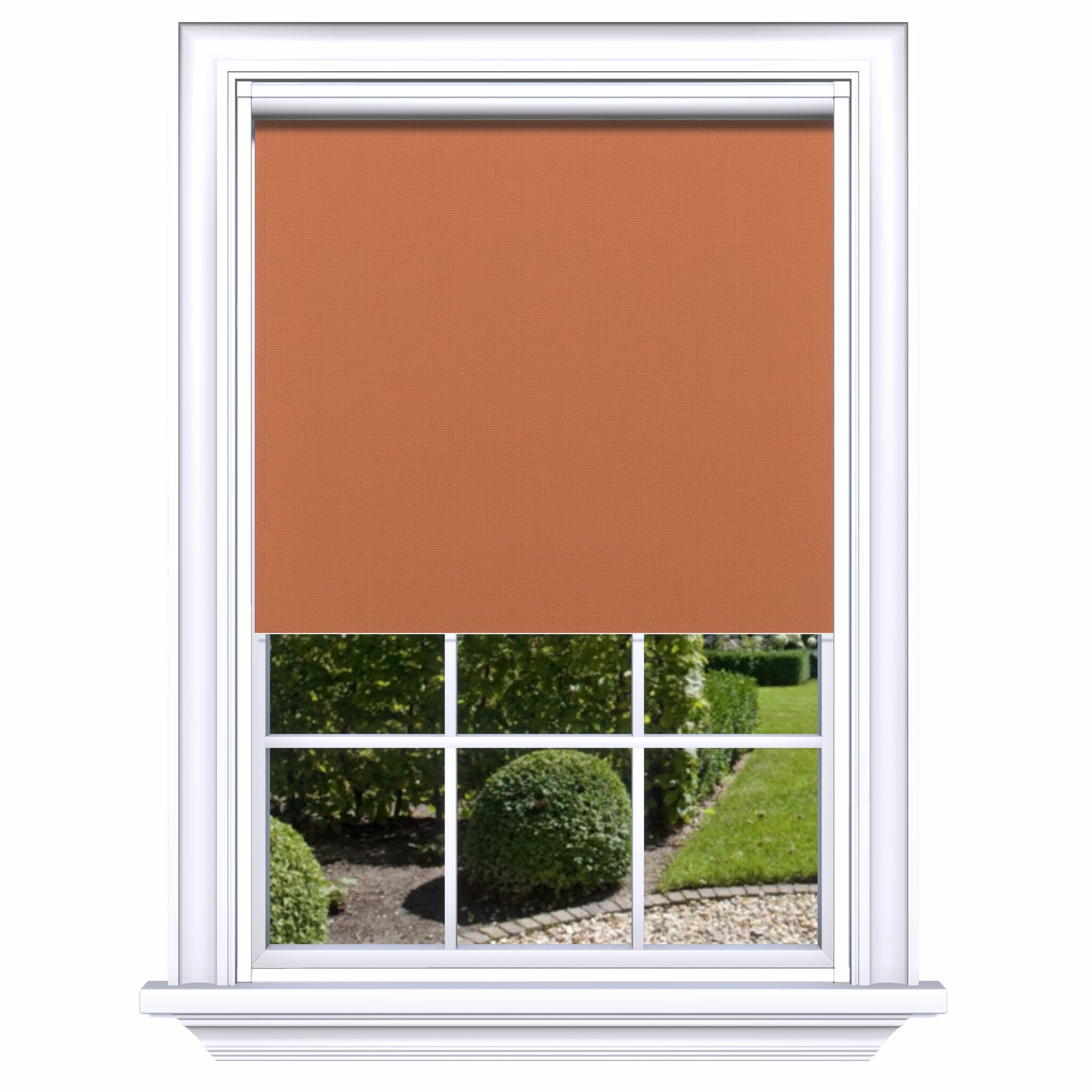 Ontdek het gemak van onze Zonsondergang Oranje Magnetische Easy Click Rolgordijnen - eenvoudig te monteren, past perfect zonder boren. Voeg warmte toe aan je ruimte met deze levendige oranje tint, geïnspireerd door zonsondergangen. Dankzij ons Easy Click systeem zijn deze rolgordijnen prachtig én eenvoudig te installeren. Upgrade vandaag nog je interieur met onze Easy Click raamdecoratie in Zonsondergang Oranje.