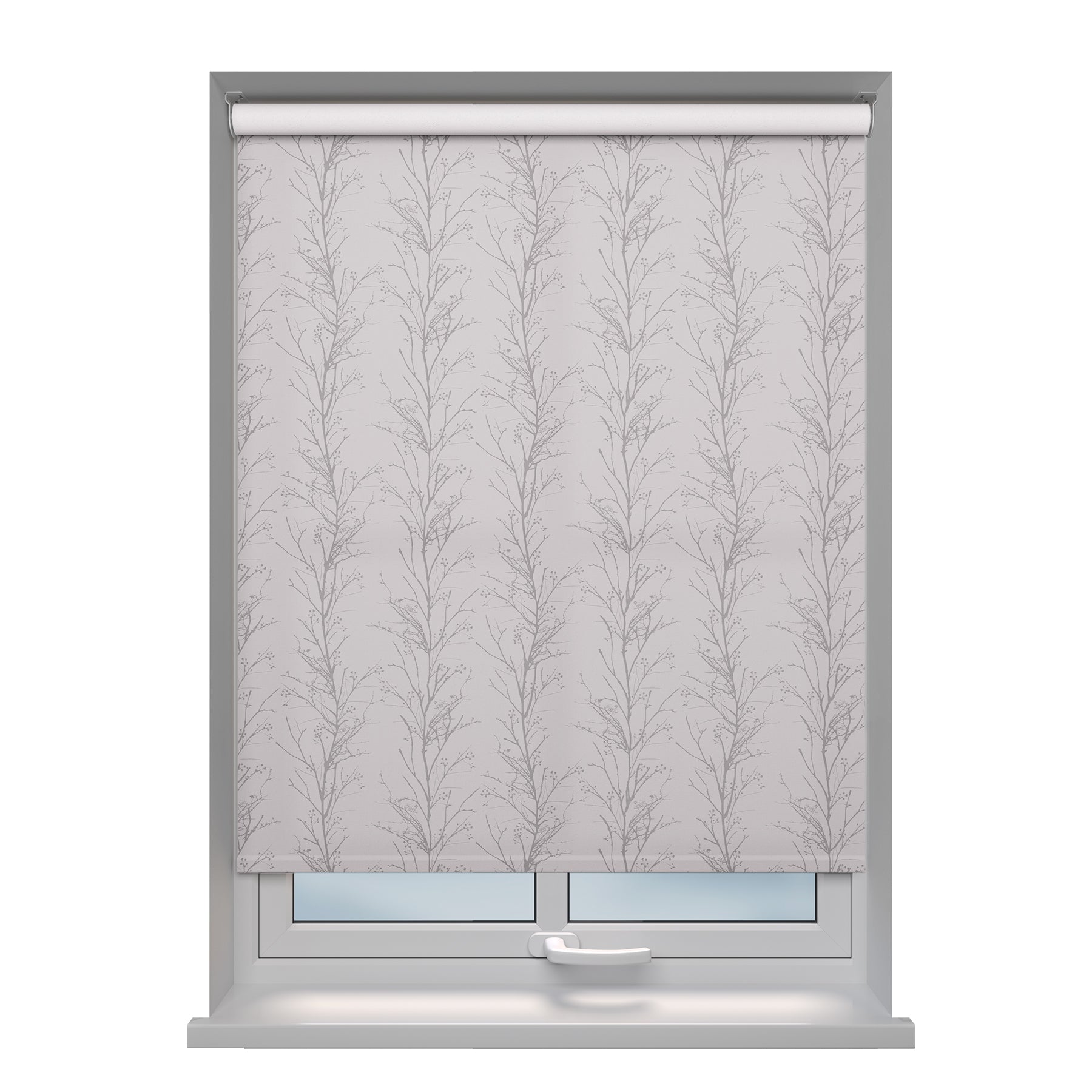 Ontdek onze tijdloze lichtdoorlatende rolgordijnen in beige met een elegant takkenmotief. Perfecte balans tussen privacy en natuurlijk licht, eenvoudig aan te passen voor ultiem comfort. Voeg een vleugje natuurlijke charme toe aan elke kamer. Upgrade je interieur met de subtiele combinatie van beige en het verfijnde takkenmotief!